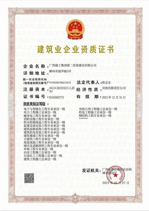 资质证书