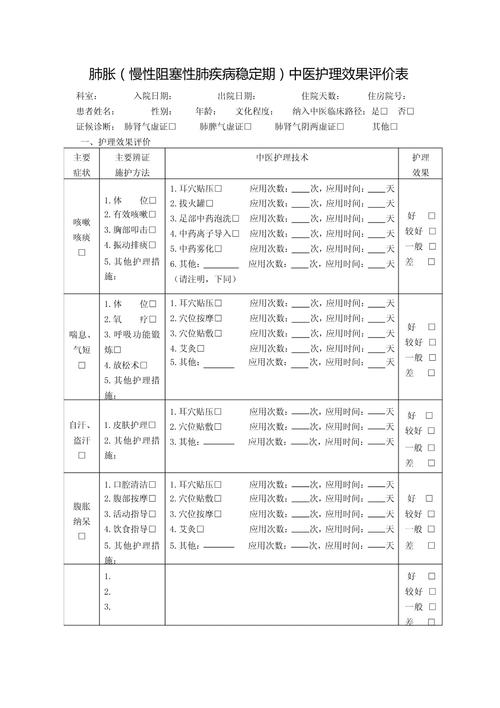  护理评价