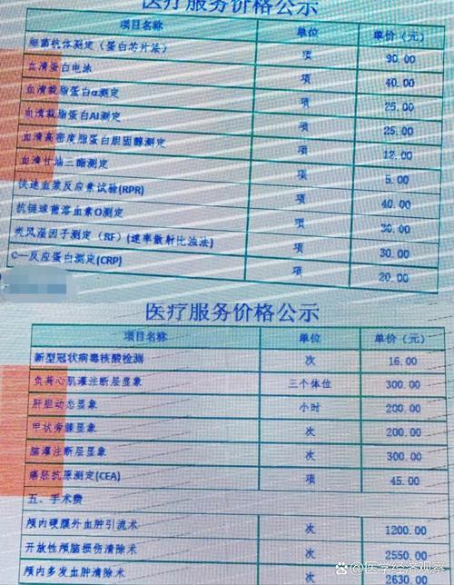 医疗服务费用