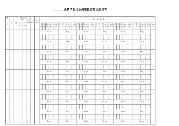 随访次数