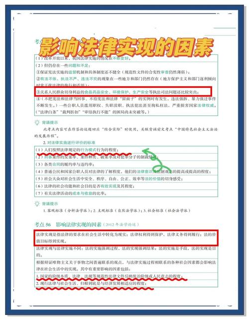 法律影响