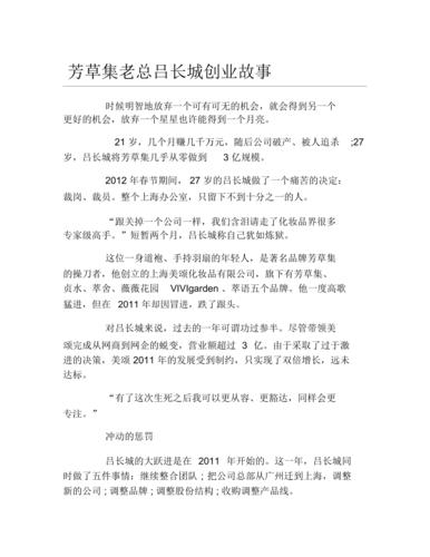 老总故事