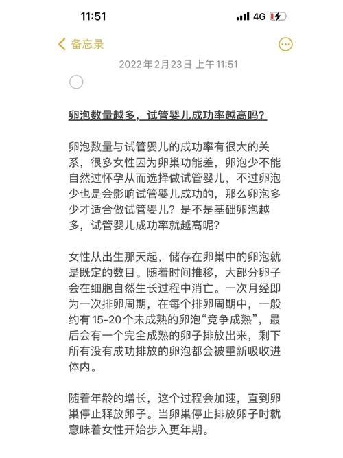 揭秘试管婴儿：卵泡数量决定成功率吗？