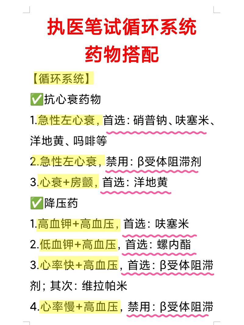 药物选用