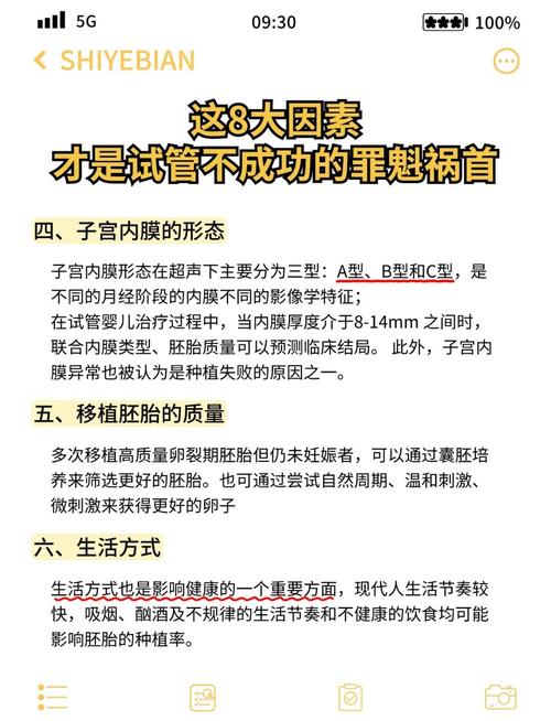 试管婴儿因素