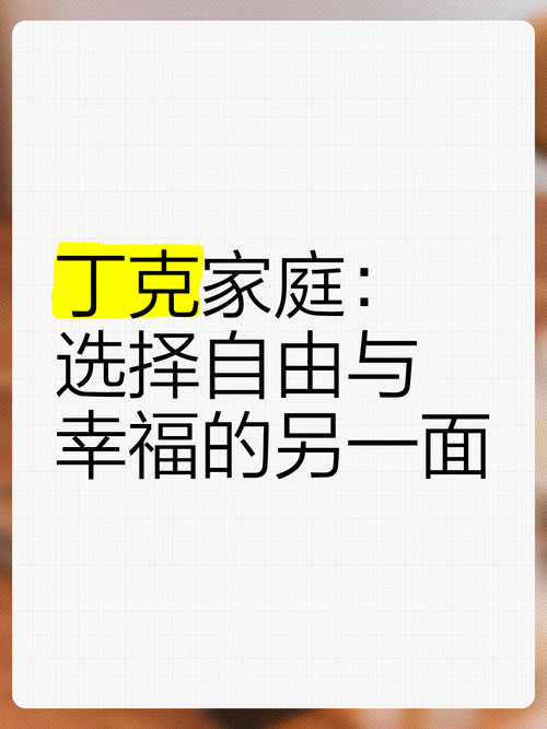 丁克家庭