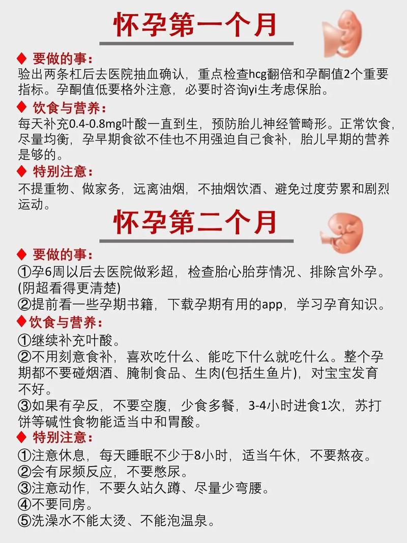 孕检注意事项