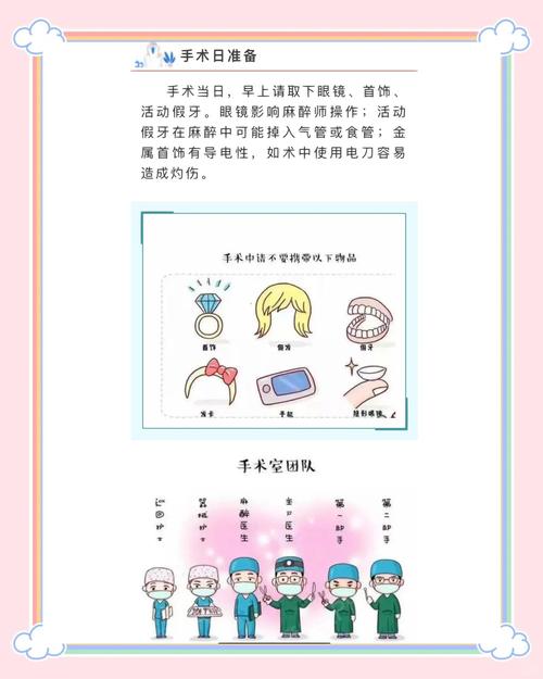 手术注意事项