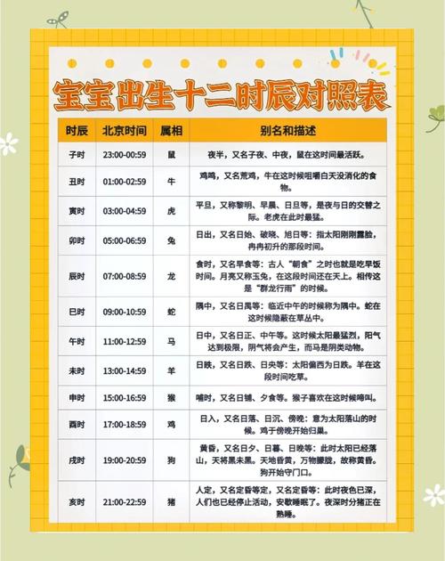  出生时间