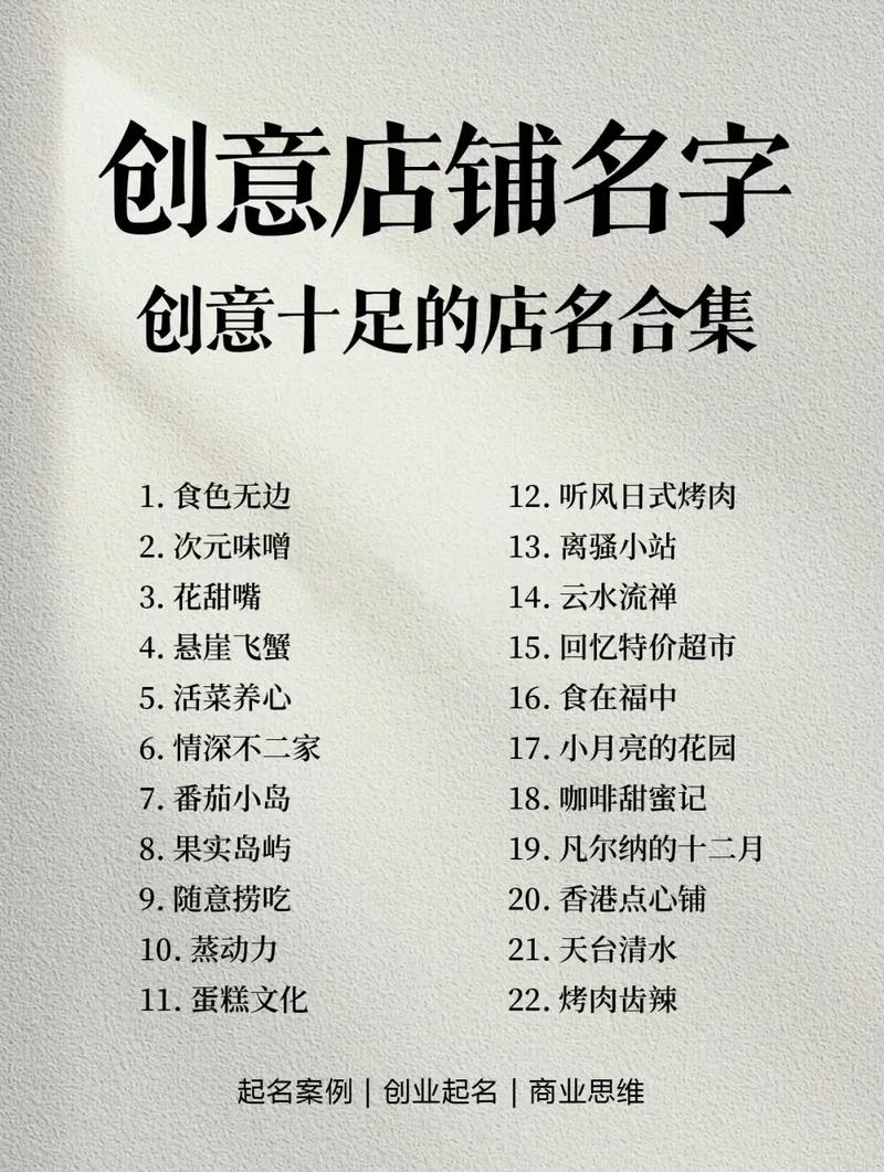 起名创意