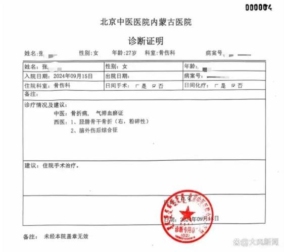 医学诊断证明
