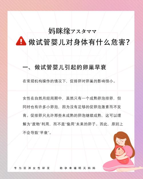 揭秘：试管婴儿对母体的潜在危害有多大？