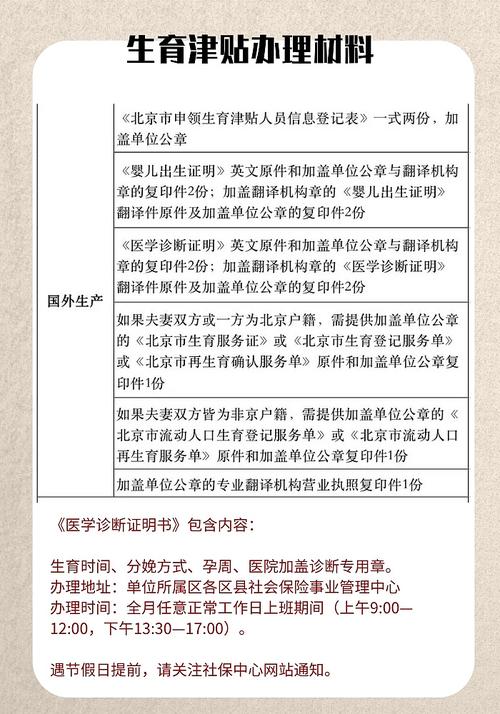 上海试管婴儿生育津贴申请指南及标准说明