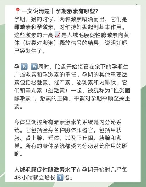 孕期激素