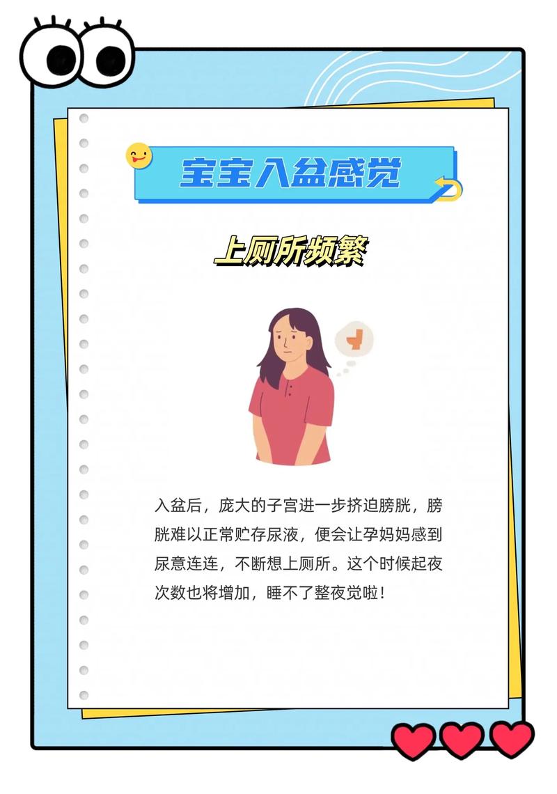 入盆征兆