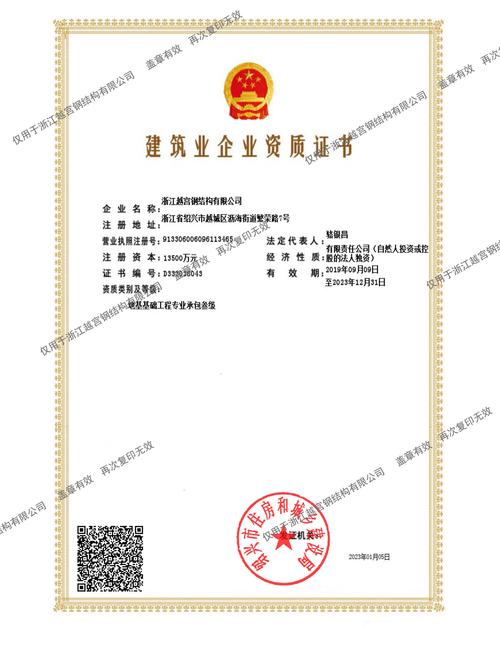 专业资质