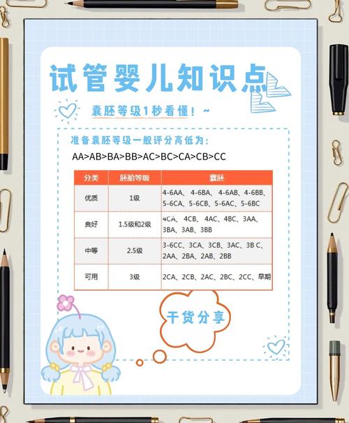 试管婴儿胚胎级别排序的科学解析与临床意义