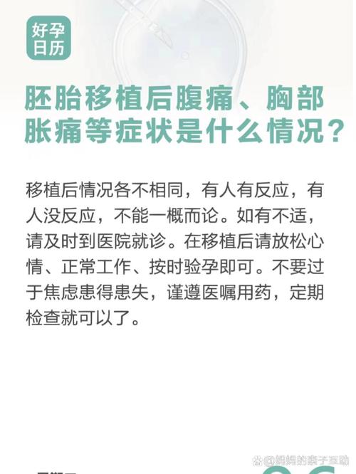 试管婴儿移植后右侧腹痛的原因及处理方法