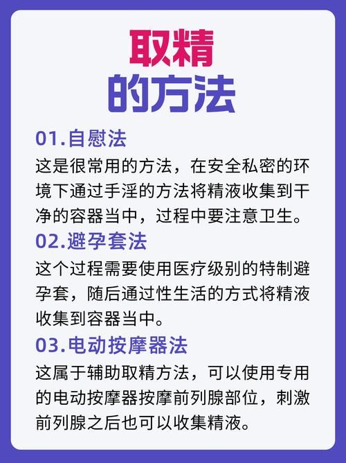 取精后步骤