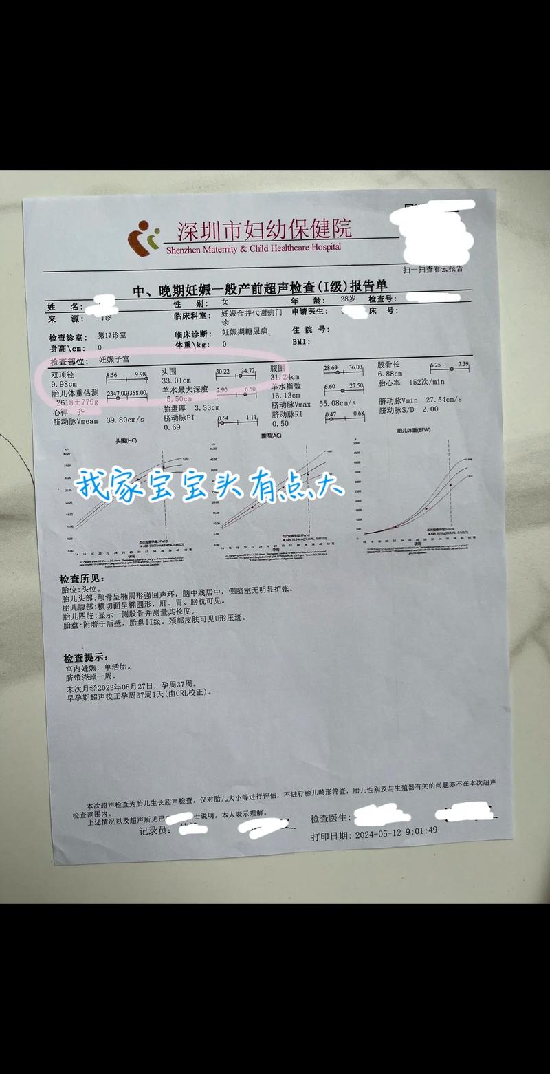 孕晚期检查
