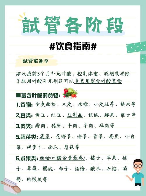 试管婴儿前饮食指南：能吃哪些食物？